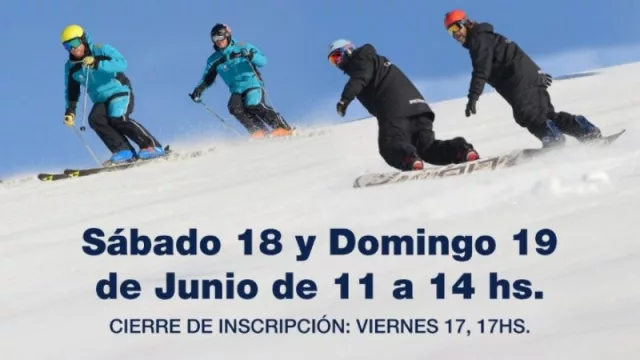 La temporada comienza y se ofrece la primera clínica para residentes de nivel inicial en el cerro Bayo.