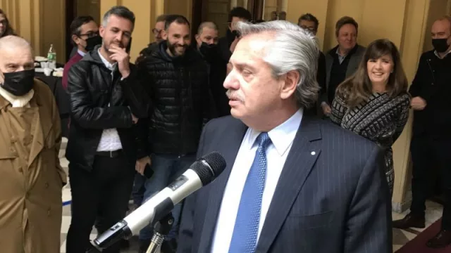 Alberto Fernández rompió el silencio sobre Matías Kulfas: "Es tema superado"