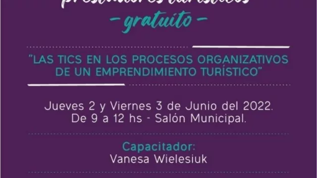 Capacitación para prestadores turísticos en San Martín de los Andes (con el objetivo de que logren aplicar procesos de comunicación en sus emprendimientos)