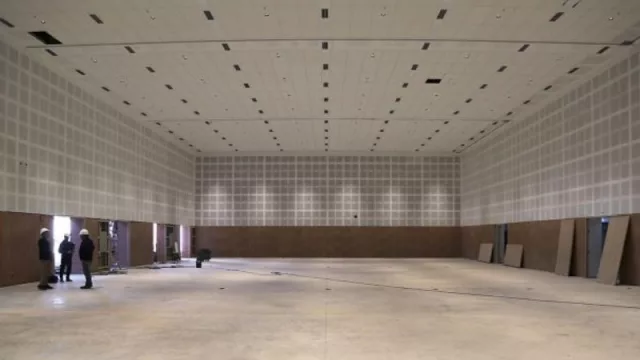 La obra del centro de convenciones de Neuquén entra en la recta final (solo le falta el 10% del trabajo)