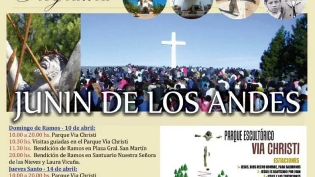 Junín de los Andes: la ciudad elegida para semana santa (con una amplia agenda turística y religiosa)