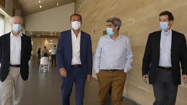 Omar Gutiérrez y Paolo Rocca se reunieron en Neuquén