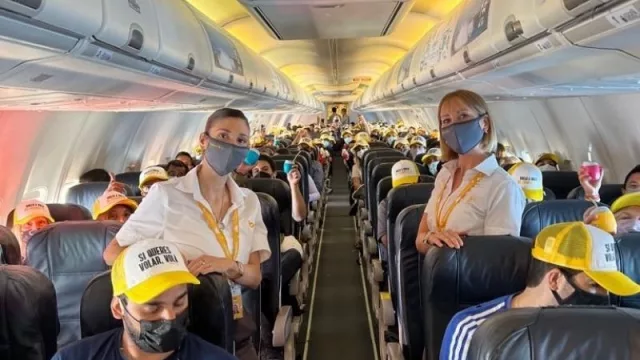 La primera aerolínea low cost de Argentina llegó a los 4 millones de pasajeros teniendo como principal destino a Bariloche