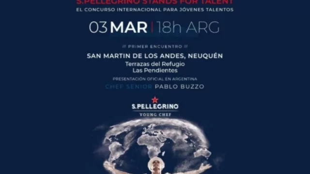 Se presenta el concurso para jóvenes chefs en San Martín de los Andes (expertos o aficionados menores de 30 años)