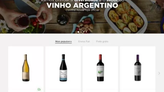 Bodega Familia Schroeder presente en la tienda oficial de Vino Argentino para el mercado brasilero