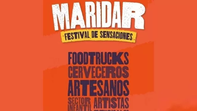 Se viene una nueva edición del Festival Maridar (50 stands de productores de la región y 35 food trucks)