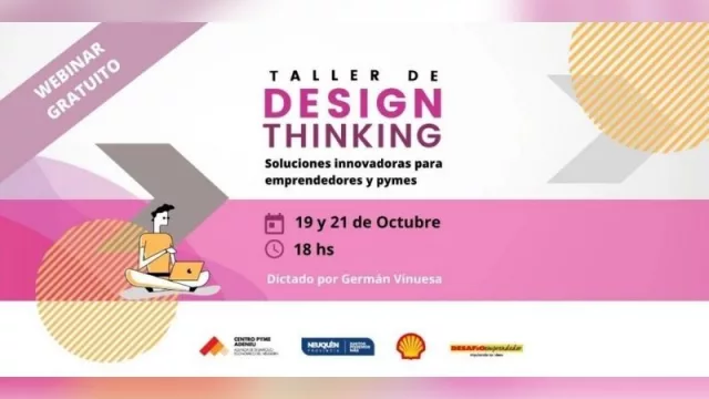 Diseño de soluciones innovadoras: Se viene un webinar gratuito para emprendedores sobre la metodología “design thinking”