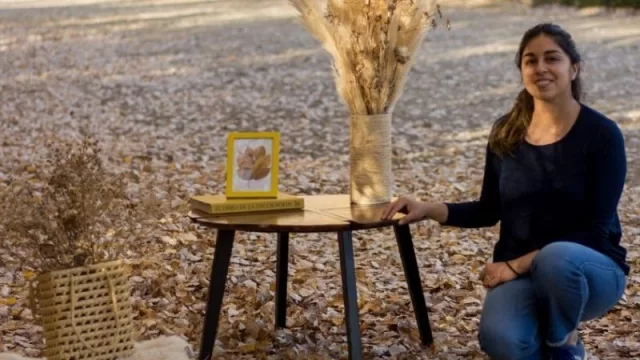 Desde Junín de los Andes una emprendedora produce mobiliarios con conciencia ambiental