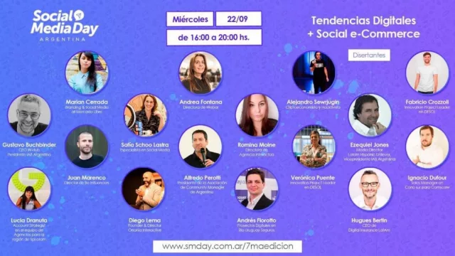 El social e-commerce fue el protagonista de la 7° Edición del Social Media Day con más de 150 espectadores durante 4 horas