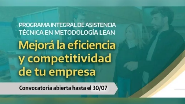 ¡Atención empresas y mujeres de Neuquén! Convocatoria abierta a Programa gratuito de asistencia técnica y capacitación en Metodología LEAN