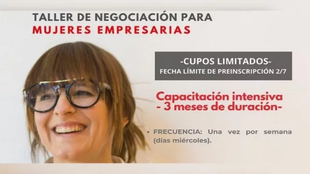Mujeres y empresarias: capacitación en negocios exclusiva para ellas