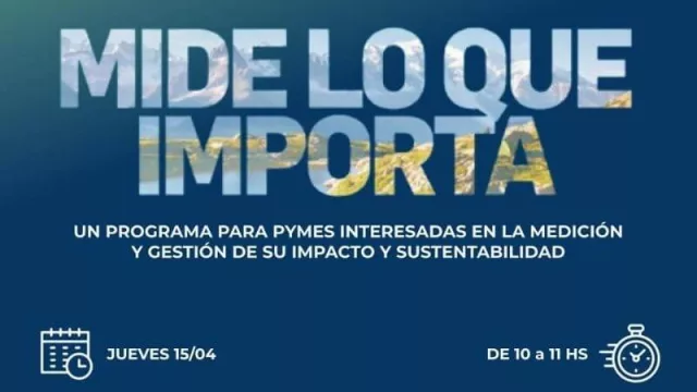 Conocé el Programa Mide lo Que Importa de Pan American Energy (webinar informativo)