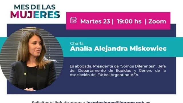 La Legislatura de Neuquén ofrece charlas por el Mes de las Mujeres