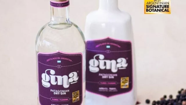 Gina, el primer gin fabricado en Neuquén que no para de ganar premios (oro en los World Gin Awards de Inglaterra)