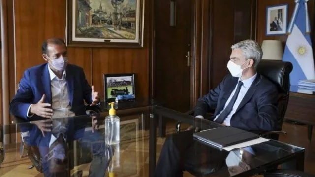 El Tren del Valle se extenderá desde General Roca hasta Senillosa (acordado entre el gobernador Gutiérrez y el ministro de Transporte de Nación)