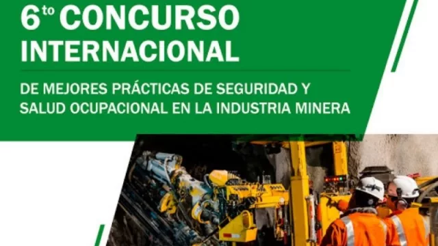 Se lanzó el 6to Concurso de Mejores Prácticas en Seguridad y Salud en la Industria Minera