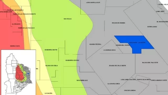 Neuquén suma una nueva concesión hidrocarburífera (Aguada Cánepa operada por la empresa Pan American Energy)