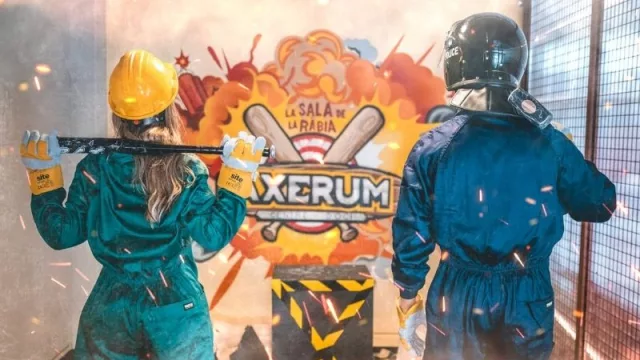 ¡Rompan todo! Llega a Barcelona la primera “Habitación de la Rabia” de España (se paga por romper cosas)