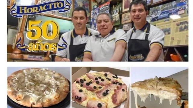 Horacito: la pizza de Neuquén tiene nombre propio