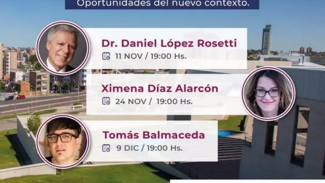 Continúa el ciclo de charlas "Oportunidades en el nuevo contexto" organizado por la Legislatura de Neuquén