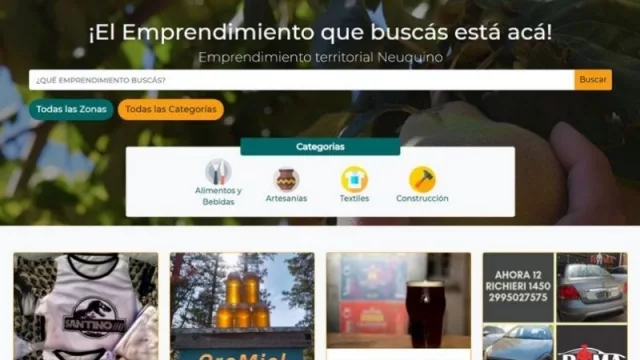 Se lanza el portal de Emprendimientos IADEP para los y las emprendedoras de Neuquén (que hayan sido asistidos financieramente por este organismo)
