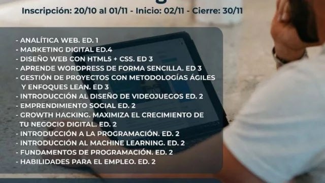 Nueva capacitación en herramientas laborales y tecnológicas entre la Fundación Telefónica y COPADE