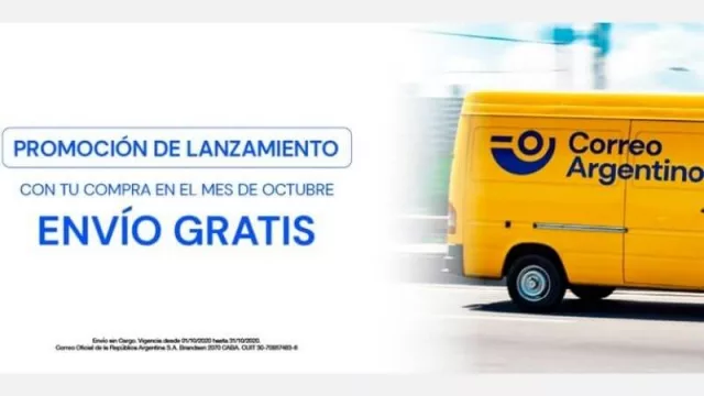 Correo Argentino lanzó su nueva plataforma de e-commerce y con un plazo de entrega de 7 días en el Alto Valle