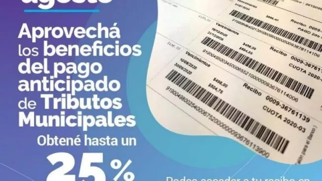 Atención Contribuyentes de la ciudad: vence el pago anticipado de impuestos con descuentos de hasta el 25 por ciento