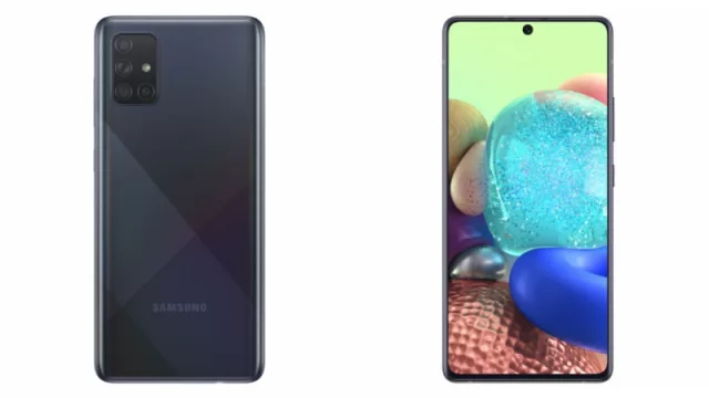 Galaxy A71, el nuevo celu de la gama A de Samsung