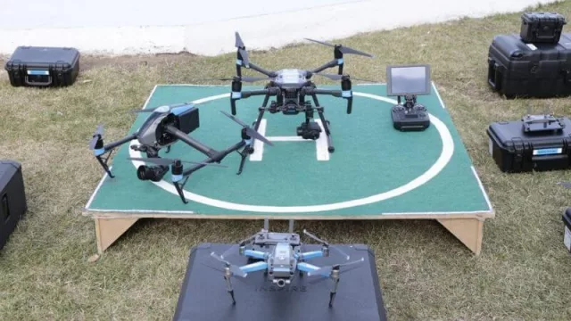 Desde el aire “sí se ve”: Neuquén monitorea al Volcán Copahue desde un drone