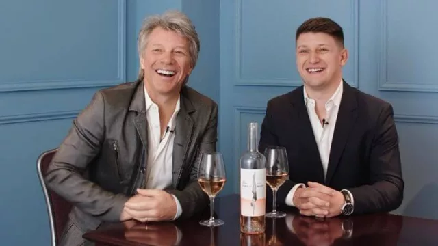 Laura Catena y Bon Jovi en un especial de Wine Spectator