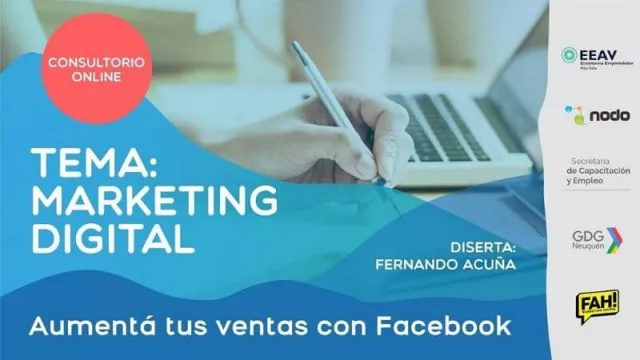 Vender en Facebook, mentorías online y una charla de Mayma (empieza a la mañana)