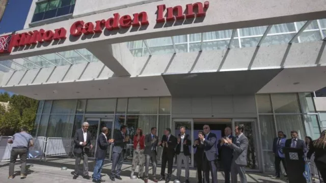 Bienvenido Hilton Garden Inn Neuquén: Momento especial en el "corte de cintas"