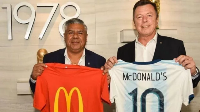 ¡Cambio juez! Entra McDonald’s, sale Mostaza (la AFA y la Selección con nuevo sponsor)