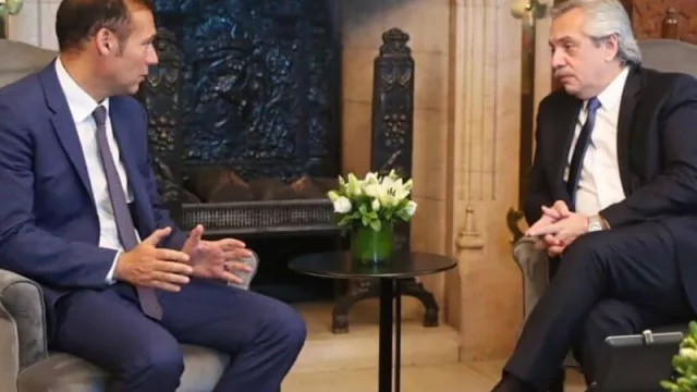 Gutiérrez con Fernández: financiamiento de obras viales, Vaca Muerta y Pacto Fiscal