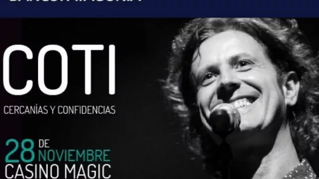 El Banco Patagonia trae en exclusiva al artista nacional Coti