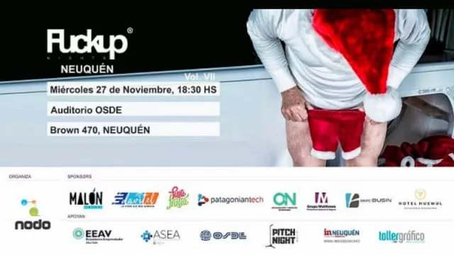 Porque de los errores, supuestamente, se aprende: Llega una nueva Fuckup Nights