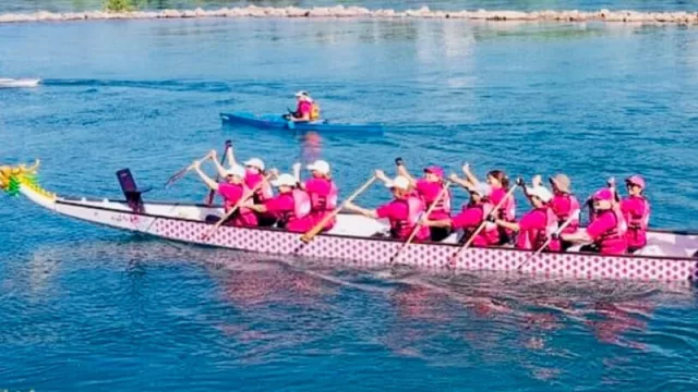 Las ciudades de Neuquén y Plottier serán sedes del evento de remo “Latinoamérica Rosa"