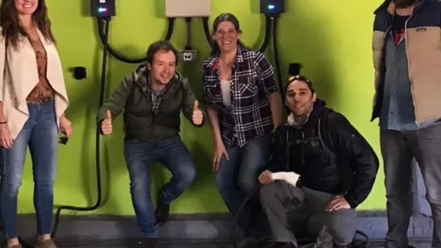 Las posibilidades para los autos eléctricos se multiplican: se sumó un puesto de recarga en la cordillera