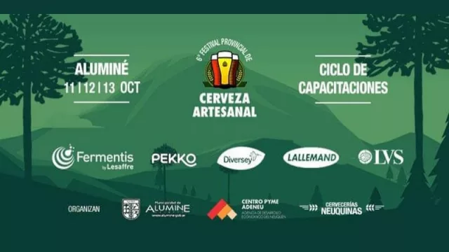 Ya hay fecha para el Festival de Cerveza Artesanal en Aluminé 