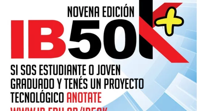 Un premio de US$ 50.000 y el acompañamiento del Instituto Balseiro. ¿Qué tecno-emprendedor se lo perdería?