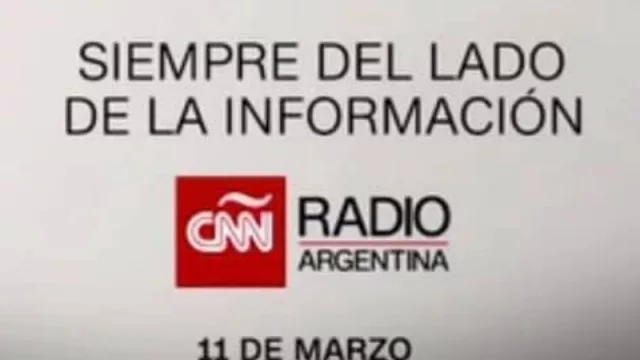 Hoy debuta CNN Radio, una nueva apuesta de la cadena a Argentina (en CABA en la AM 950, en Neuquén en FM 103.1)