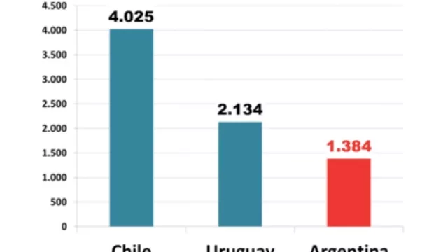 Dice Idesa: si exportáramos (per cápita) como Chile o Uruguay no tendríamos restricciones de dólares