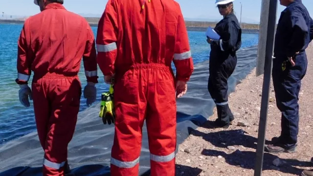 Fiscalizan un área donde opera la empresa Exxon Mobil Exploration Argentina (en 2018 se realizaron 422 inspecciones en Neuquén)