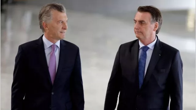 Macri quiere bajar a la mitad arancel del Mercosur para atraer a Bolsonaro