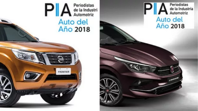Cronos y Frontier premiados en el Auto del Año 2018