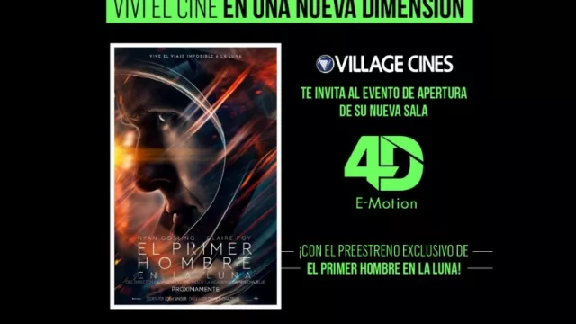 Village Cines ya tiene en su complejo de Neuquén la sala 4D E-Motion