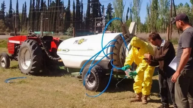 Registro anual de calibradores de pulverizadoras frutícolas y cultivos bajos