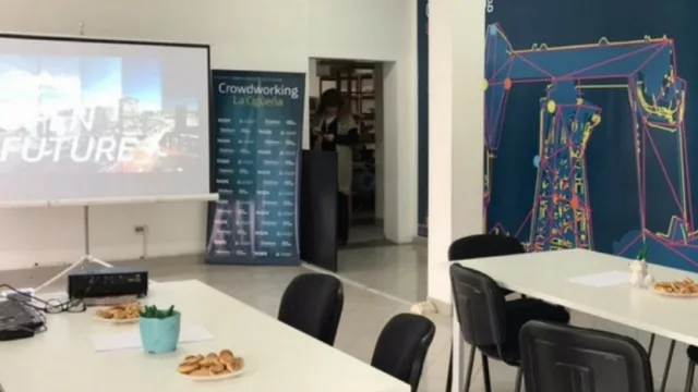 Taller “Cuentas Sanas” en el espacio “La Cigüeña” Crowdworking que apoya Telefónica