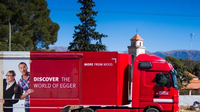 El EGGER Truck llega a Neuquén para mostrar las últimas tendencias en madera
